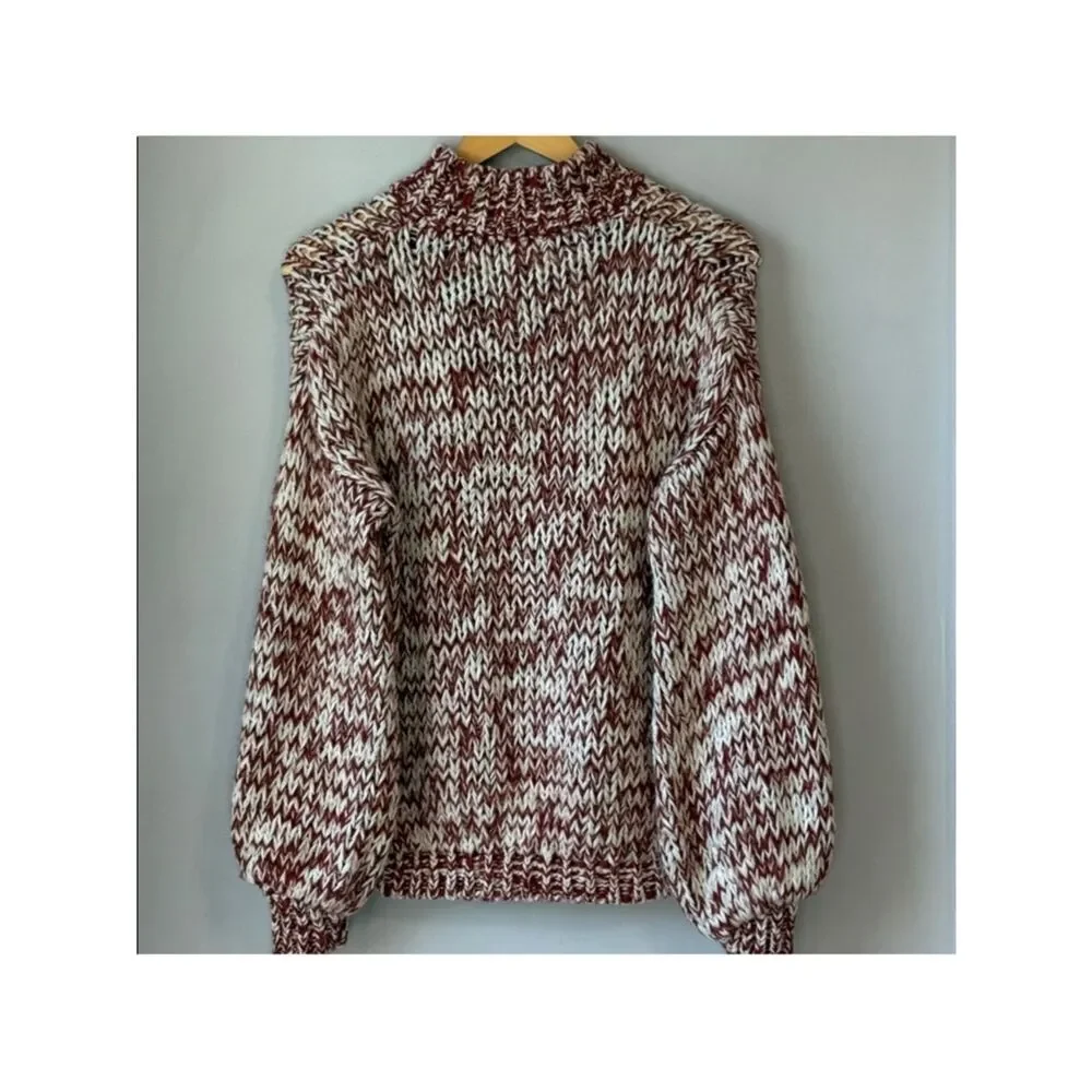 Rue Stiic Small Cozy Maggie May Chunky Triple Yarn Wool Sweater